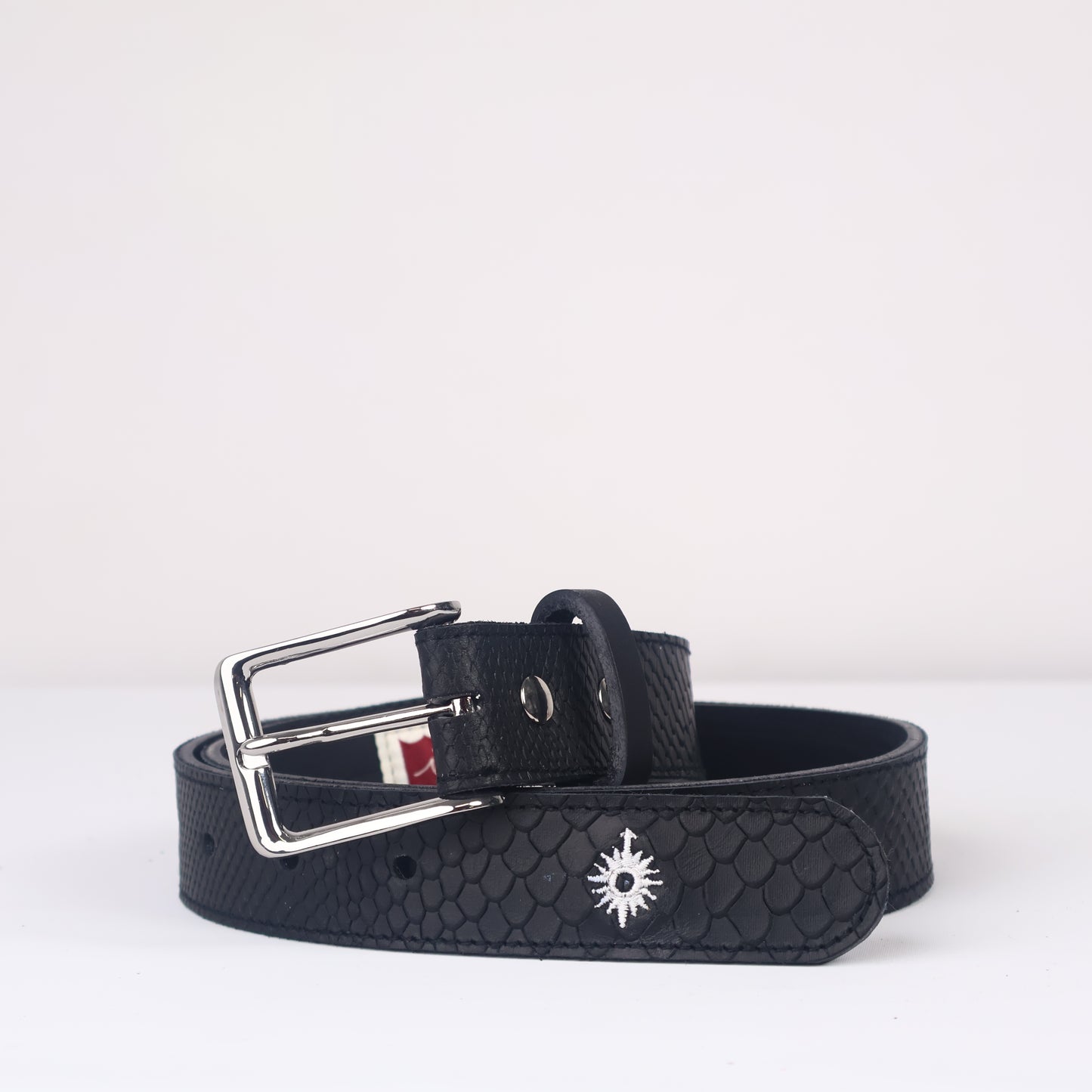 Strato 3.0 Belt: Black Boa + Black