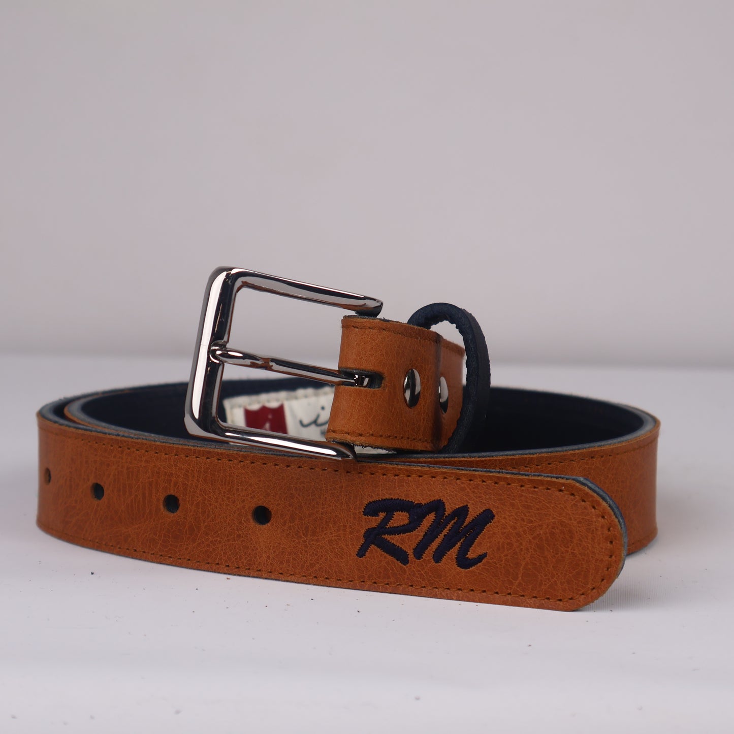 Strato 3.0 Belt: Carmel + Navy