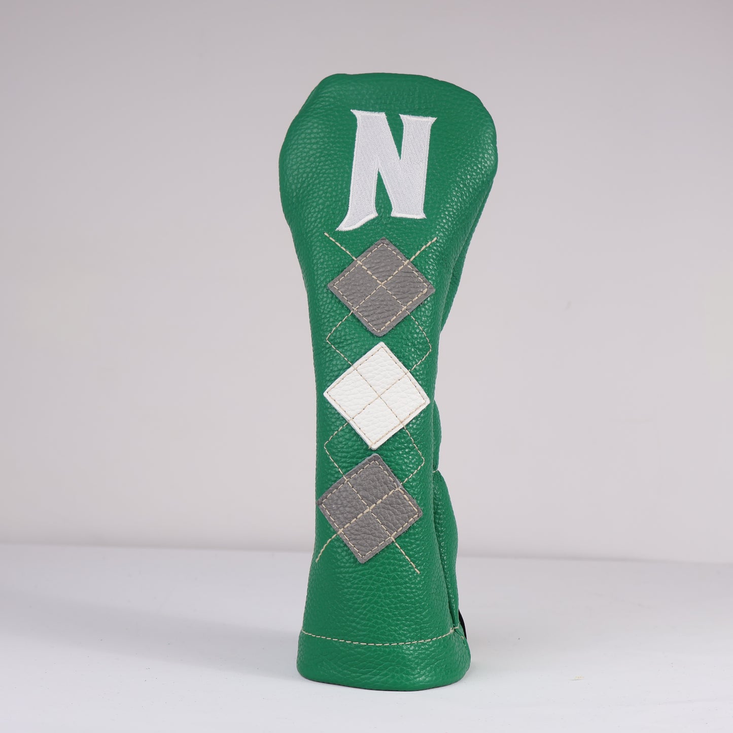 Wood Headcover: Masters Green + Granite Grey + Pure White