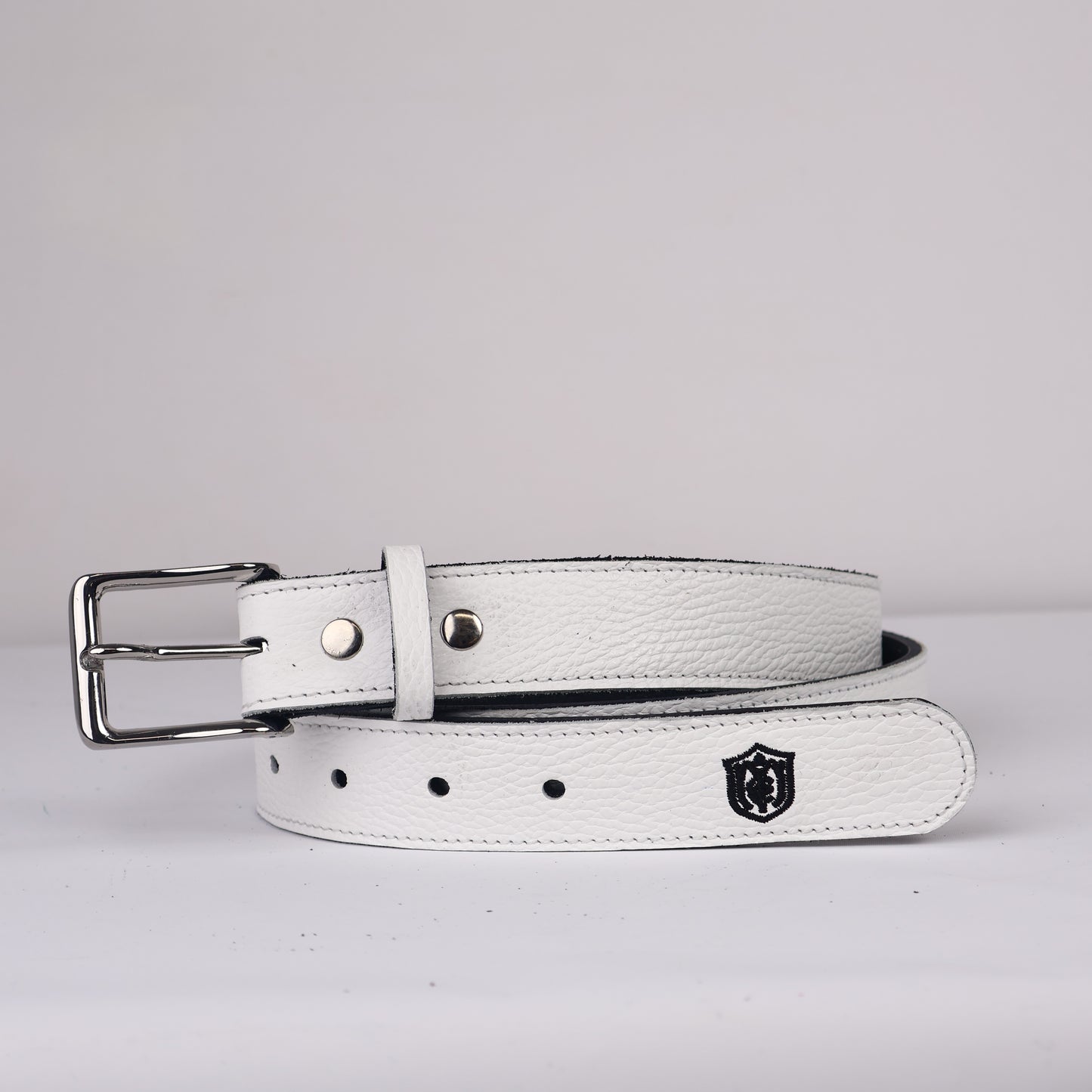 Strato 3.0 Belt: Pure White + Black