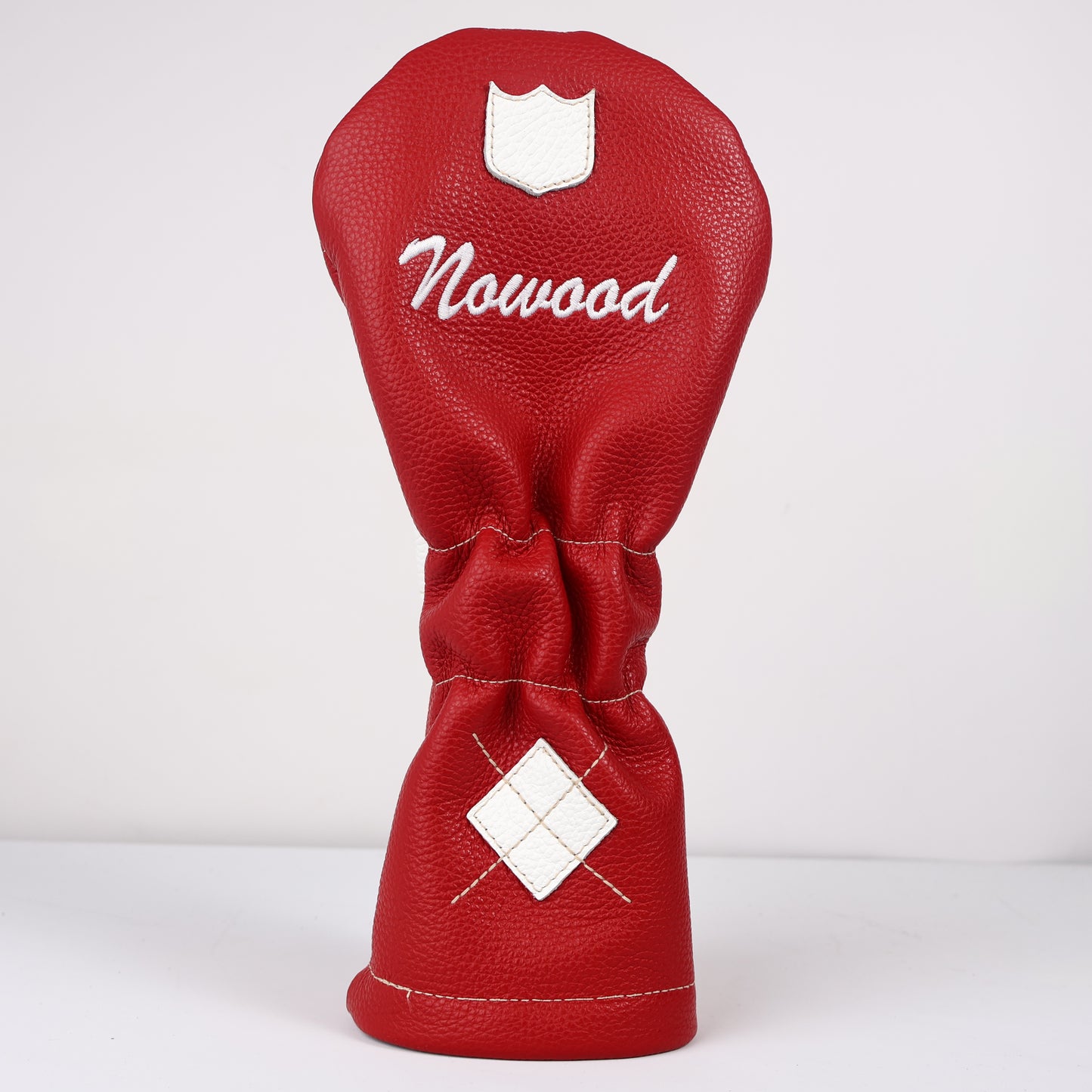Driver Headcover: Sunday Red + Pure White