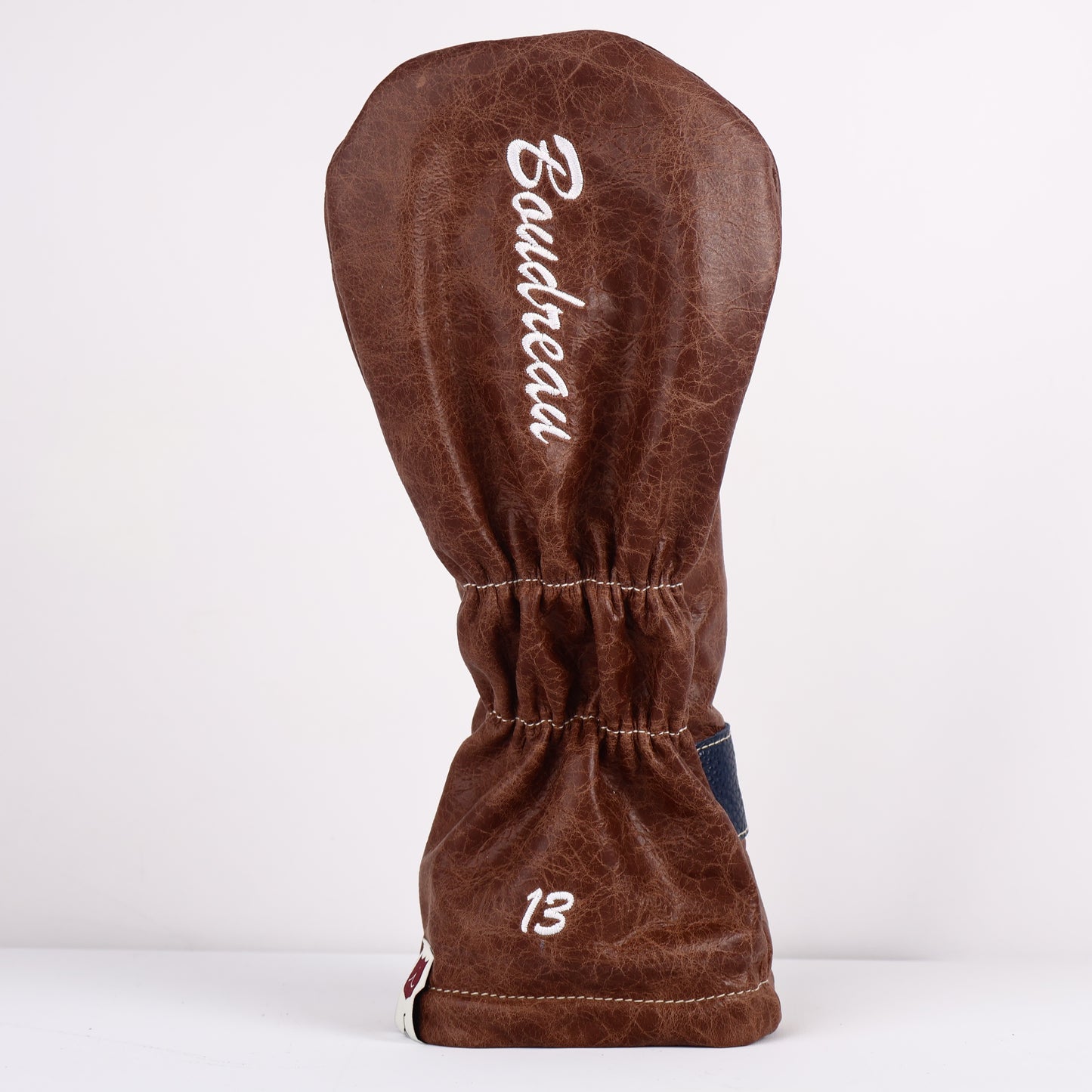 Driver Headcover: Tobacco Brown + Navy