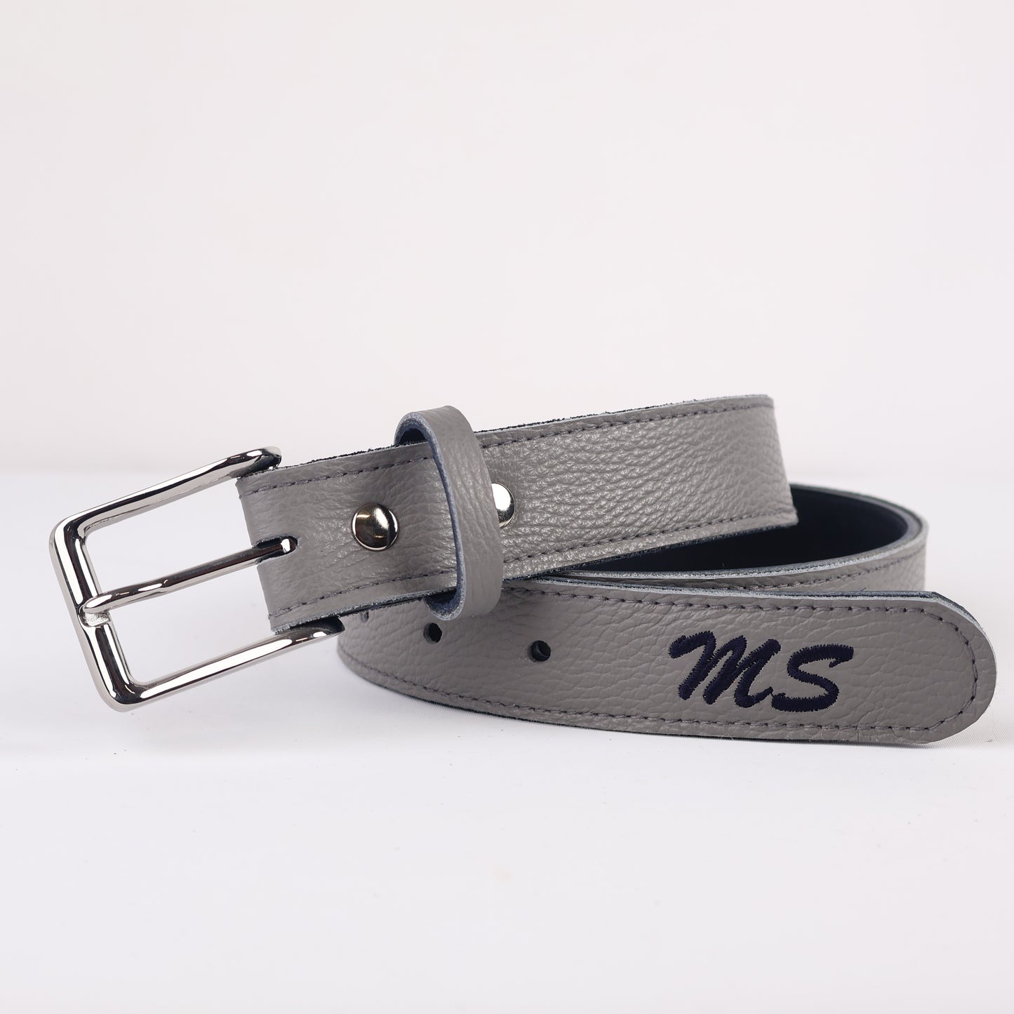 Strato 3.0 Belt: Granite Grey + Navy