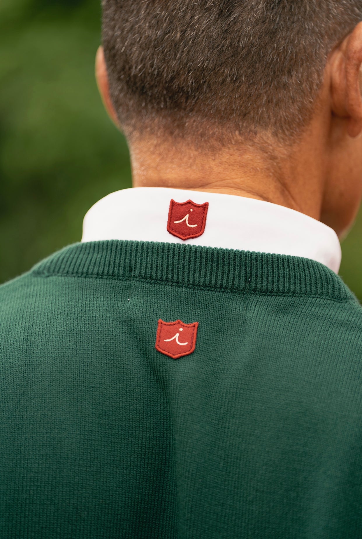 Clubhouse Cardigan: Masters Green