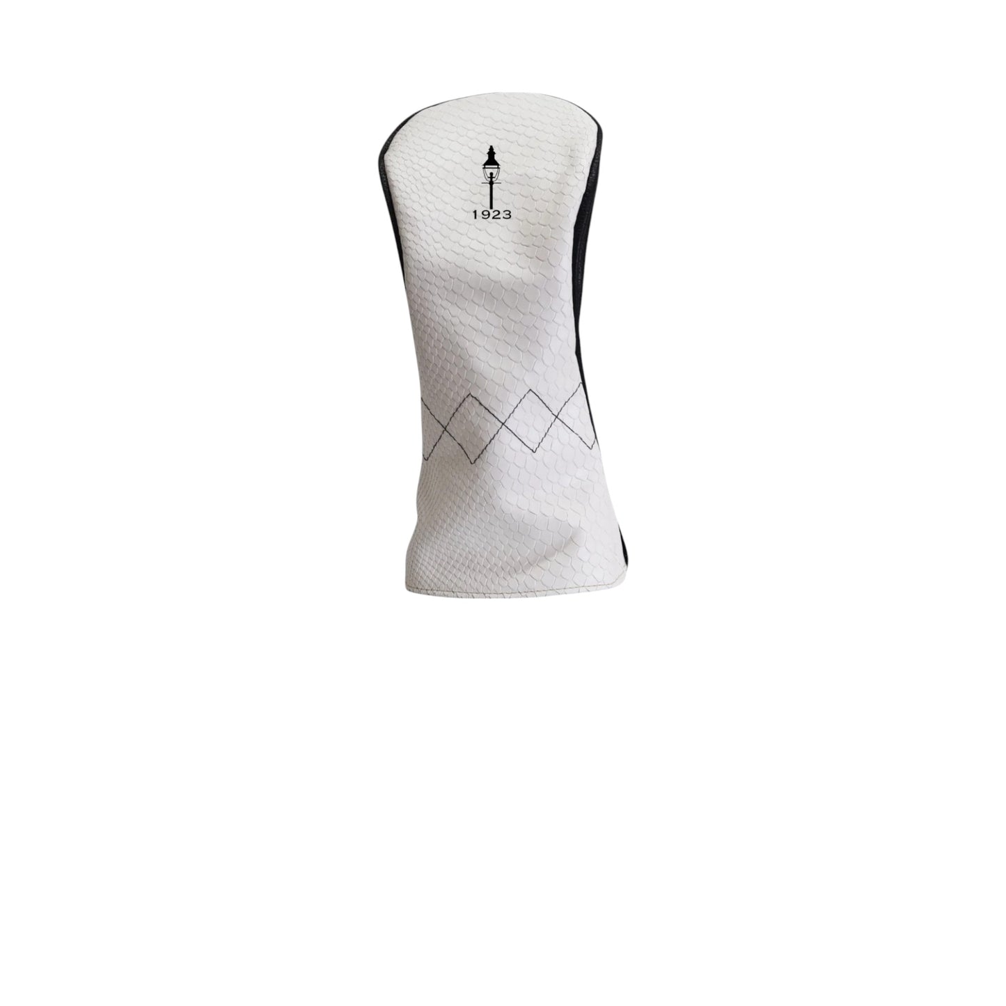 Triptych Headcover: White Boa + Pitch Black