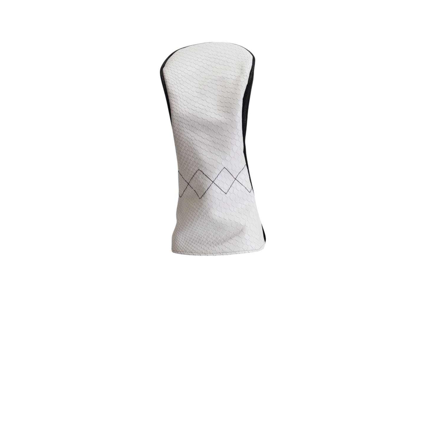 Triptych Headcover: White Boa + Pitch Black