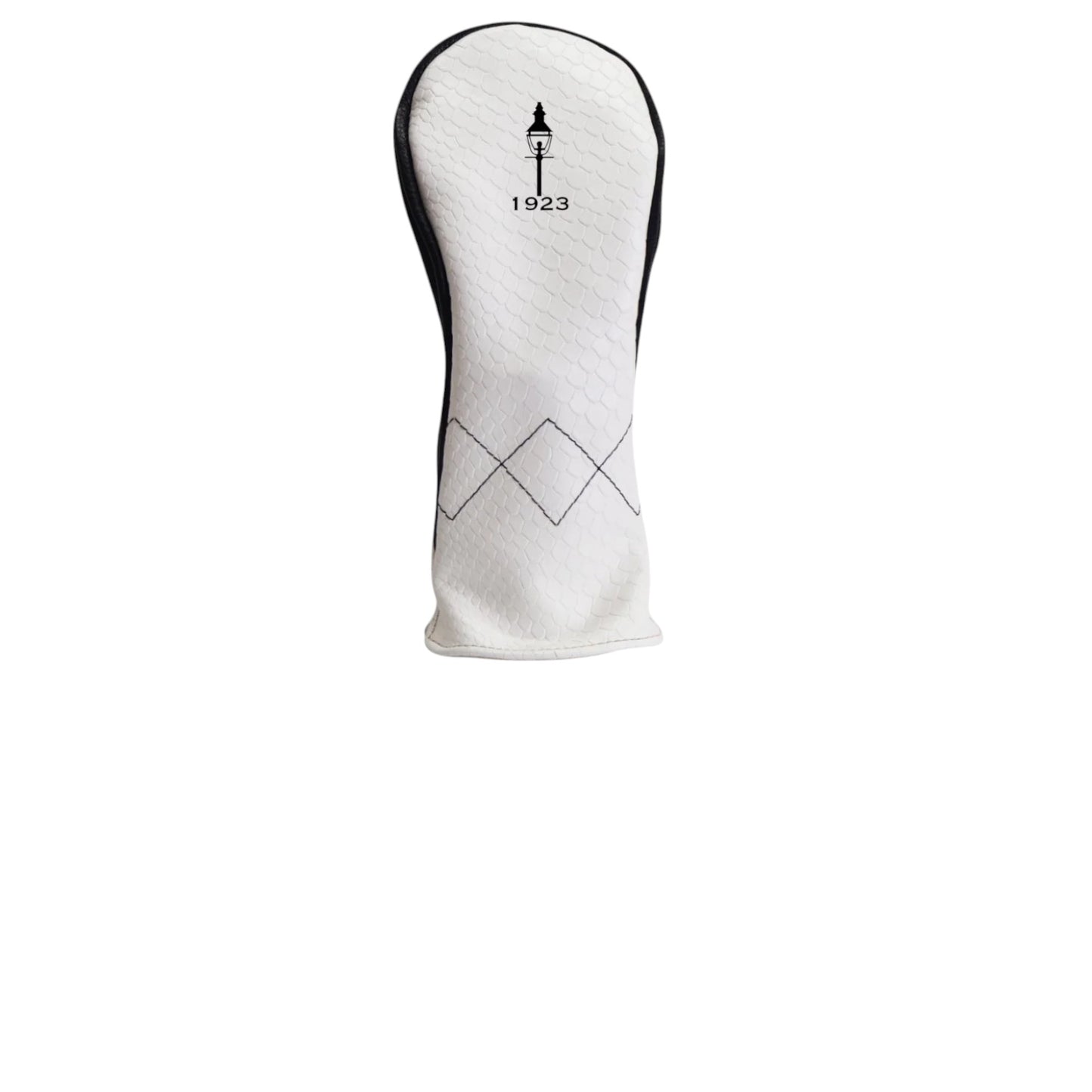 Triptych Headcover: White Boa + Pitch Black