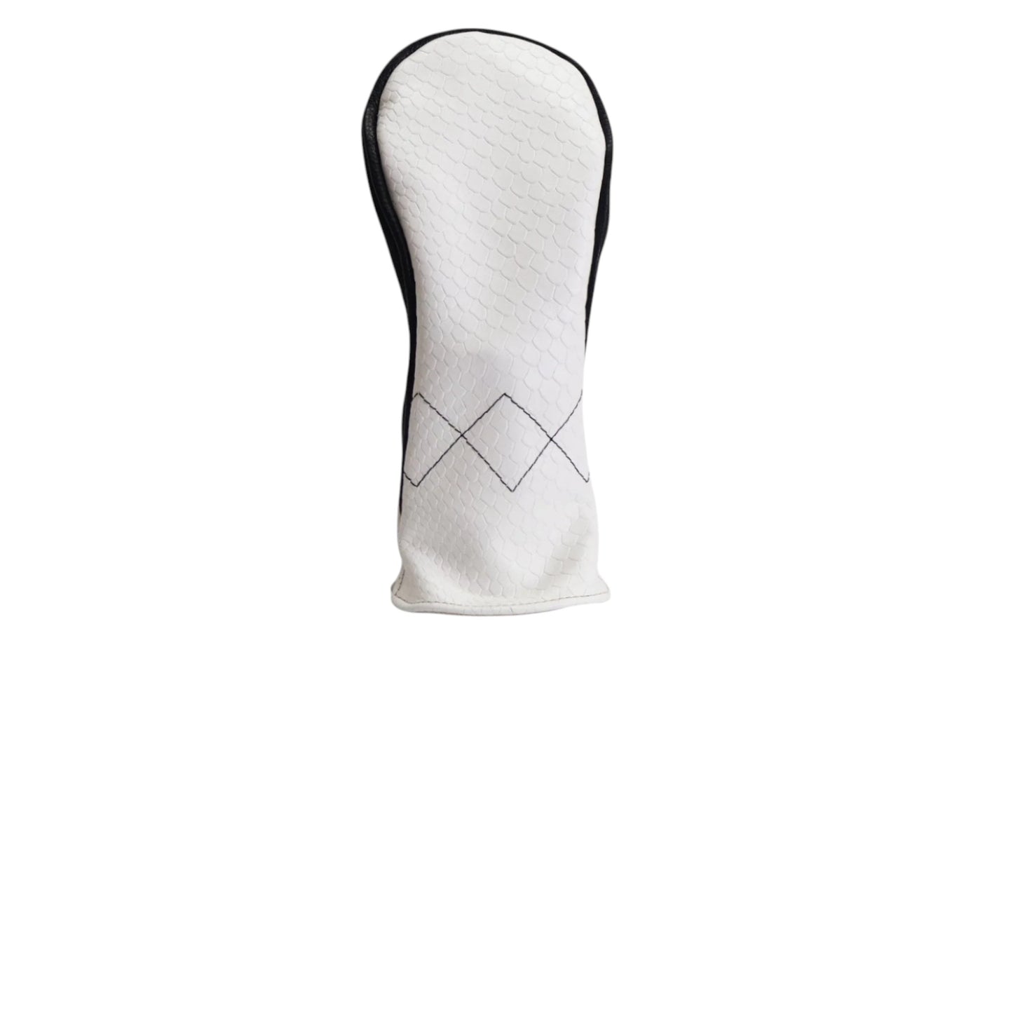 Triptych Headcover: White Boa + Pitch Black