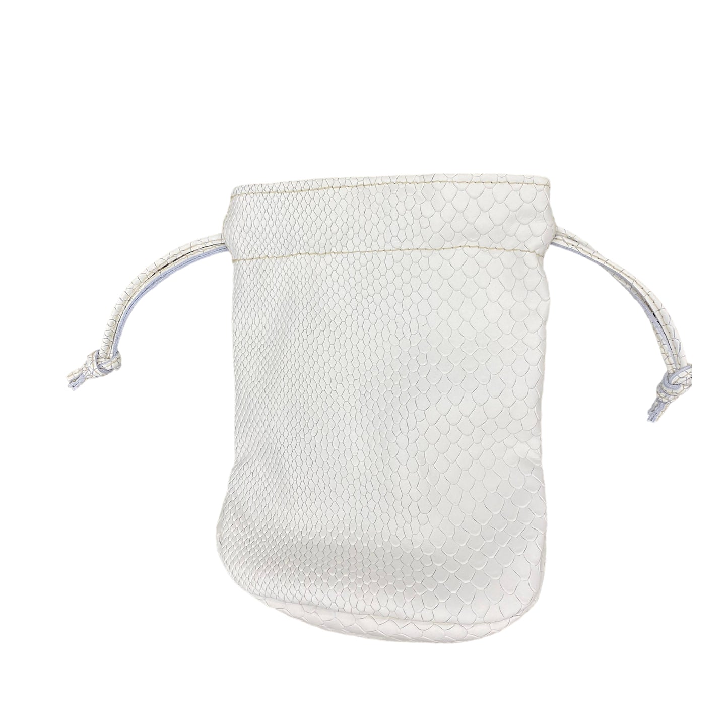White Boa Valuables Pouch