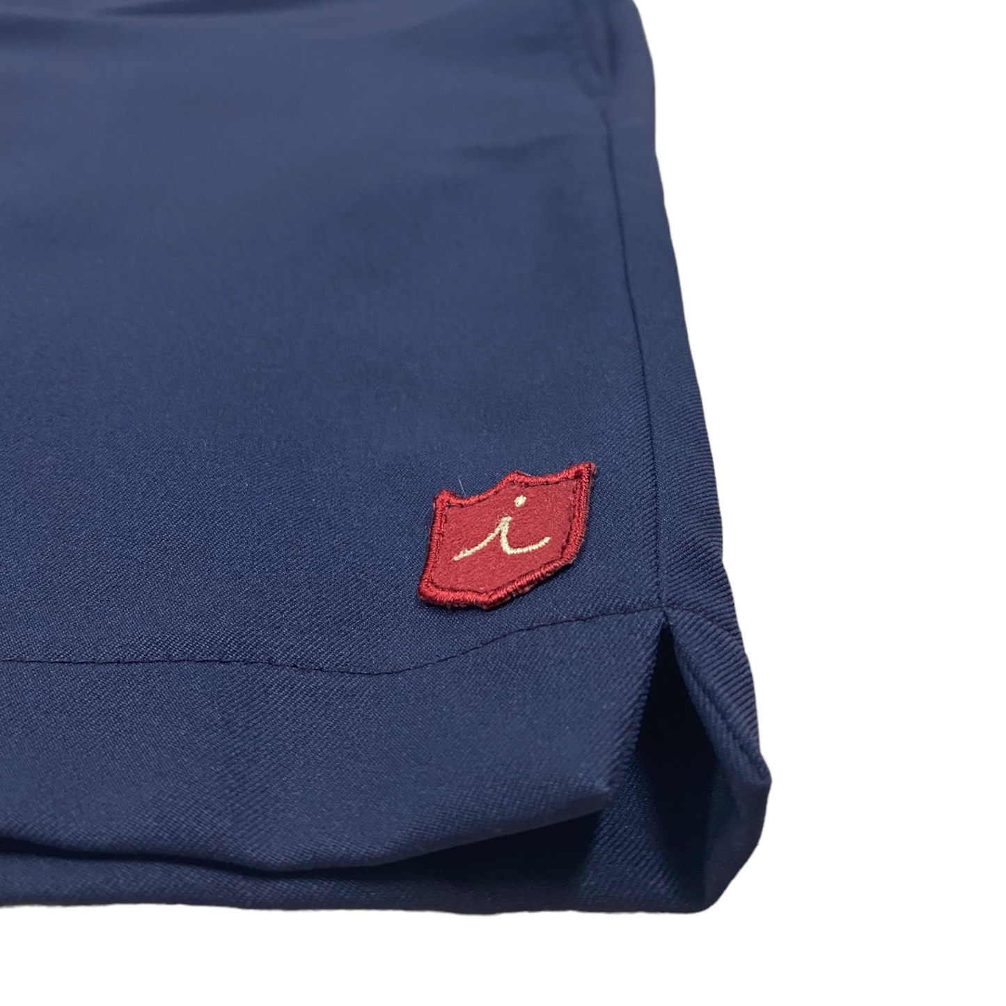 Custom Tour Short: Navy + White Croc