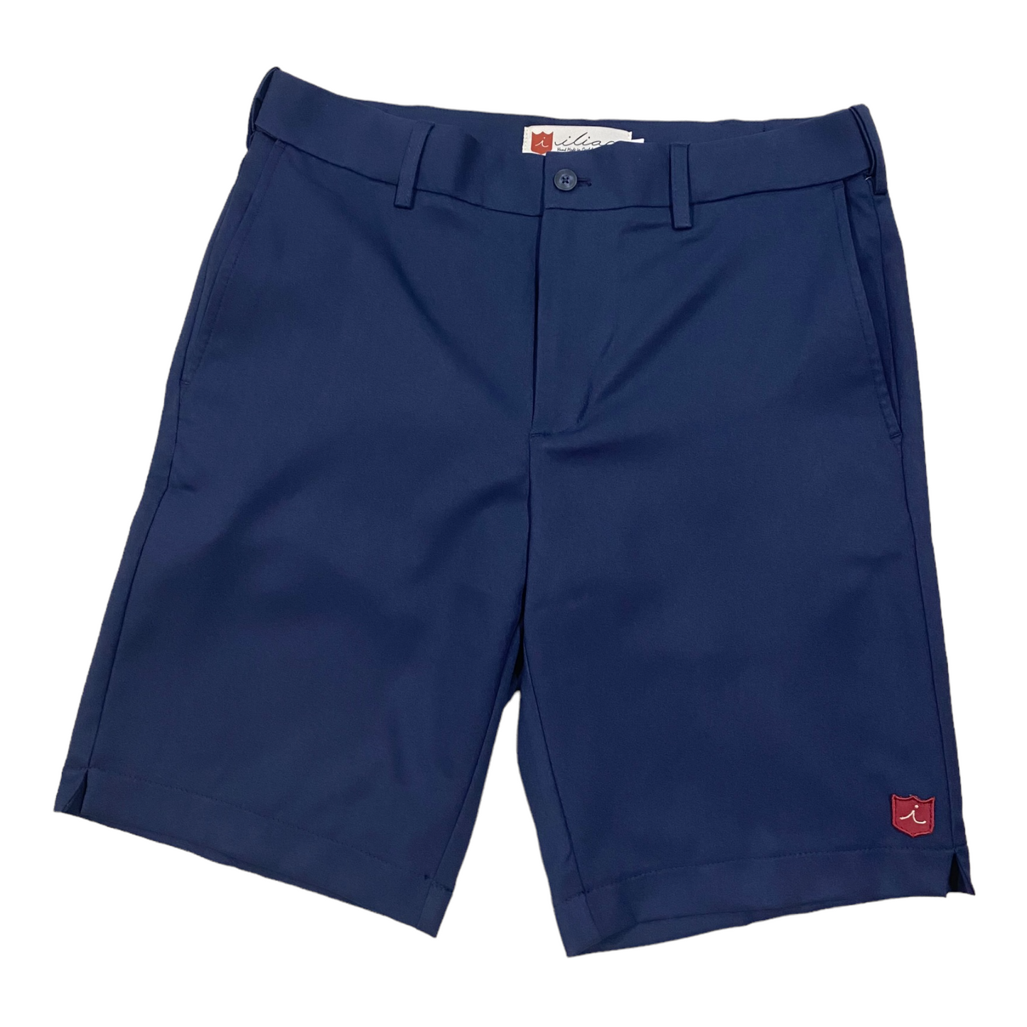 Custom Tour Short: Navy + White Croc