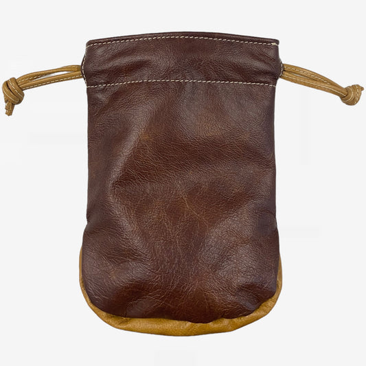Valuables Pouch: Tobacco Brown + Vermont Honey