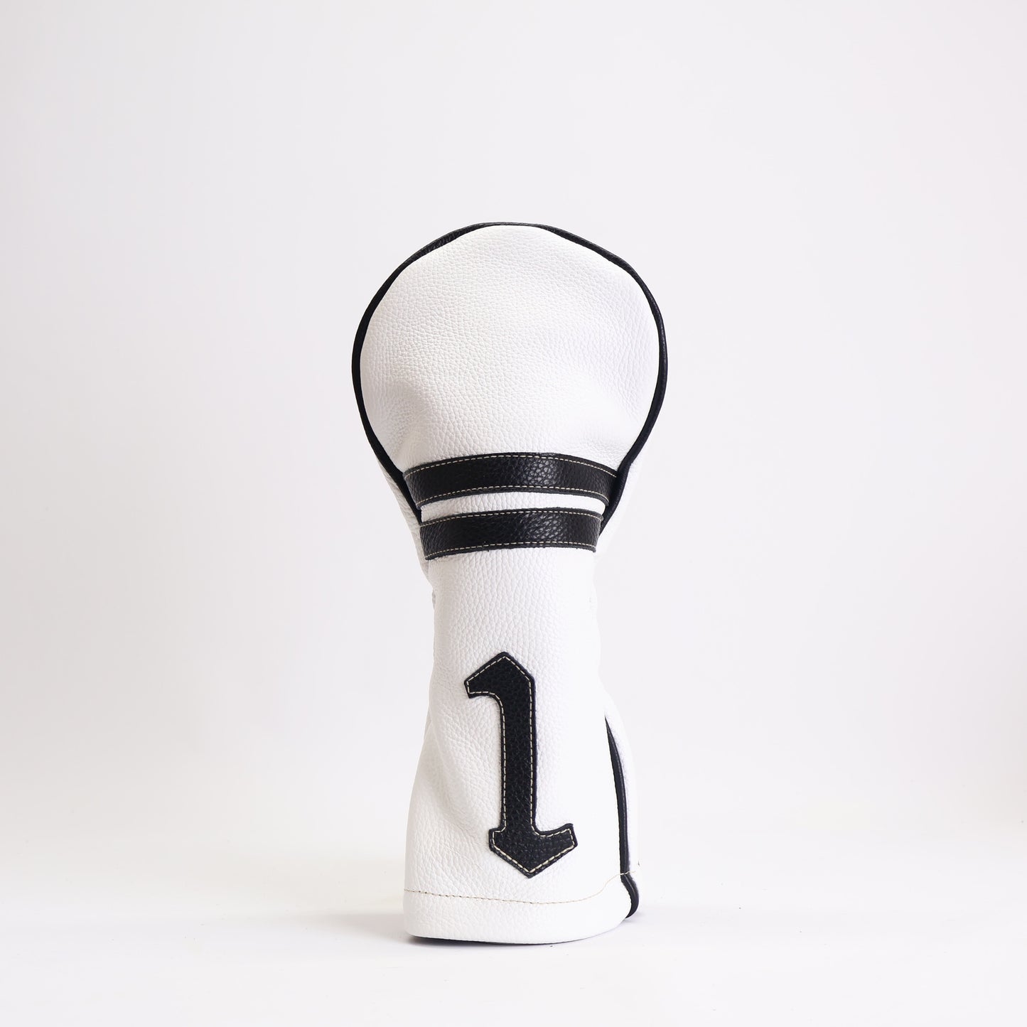 TIMELESS HEADCOVER: PURE WHITE + PITCH BLACK