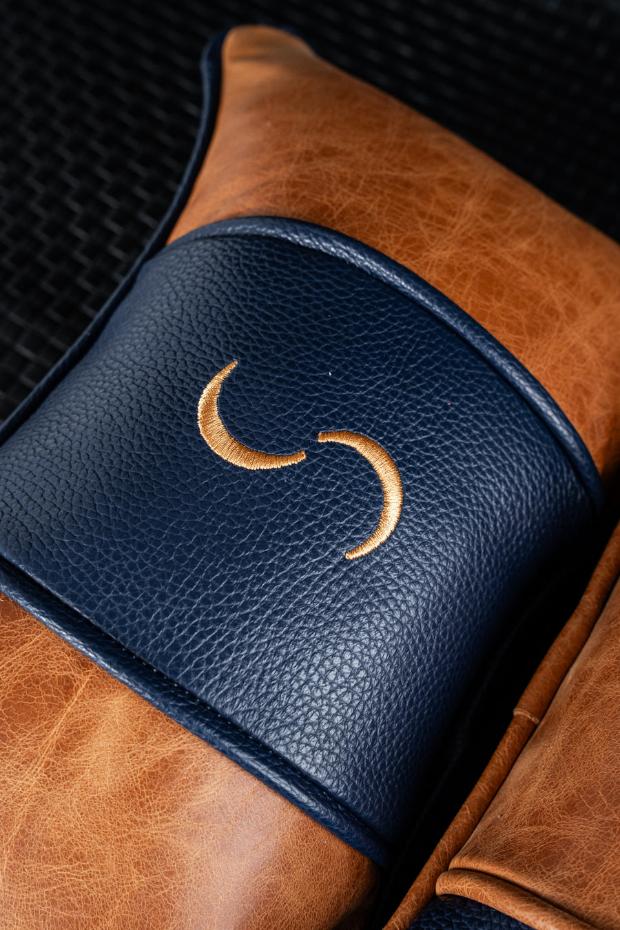 The Volare Leather Throw Pillow