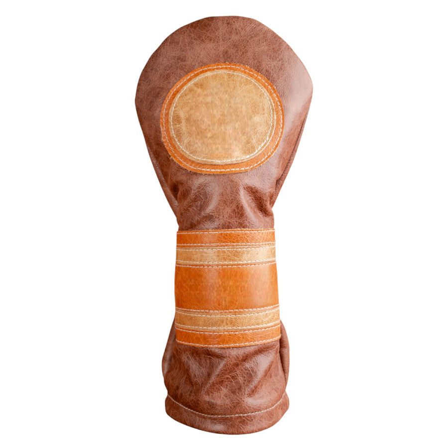 The Olympian Leather Golf Headcover