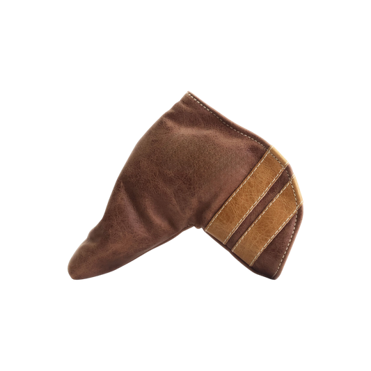 Blade Putter: Tobacco Brown + Carmel