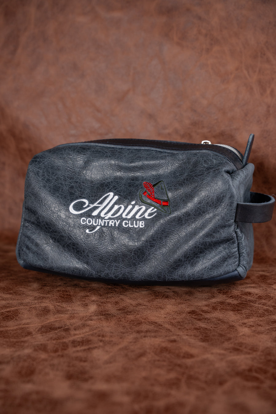 The M Kit Leather Toiletry Bag