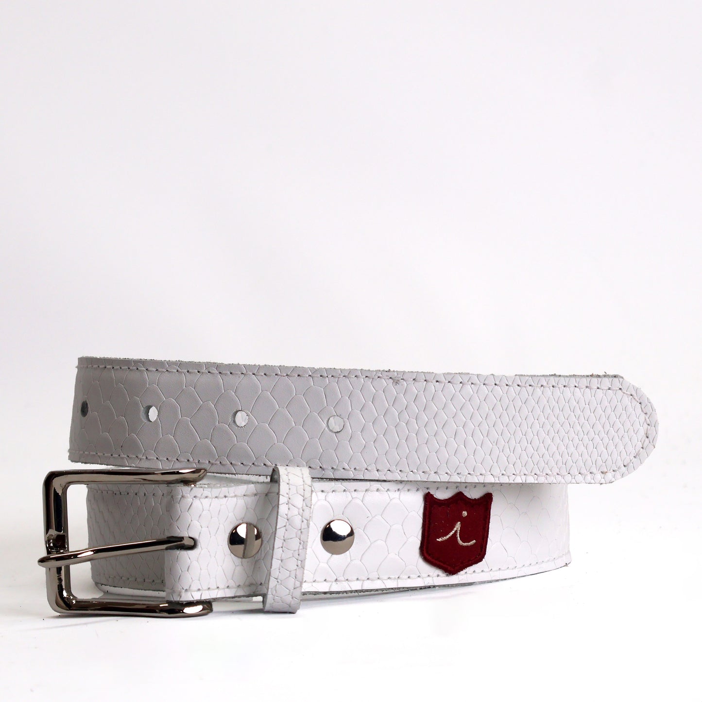 Strato 2.0 Belt: White Boa