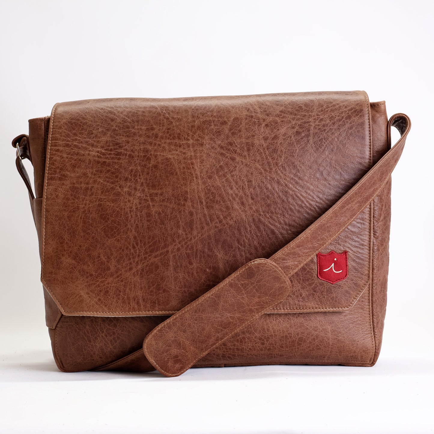 Computer Bag: Tobacco Brown