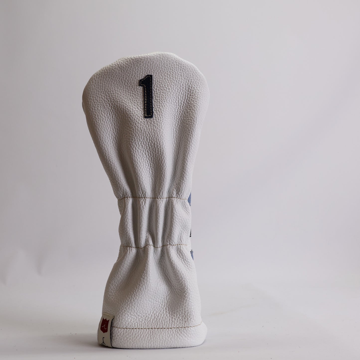 POLO HEADCOVER: PURE WHITE + CAROLINA BLUE / NAVY