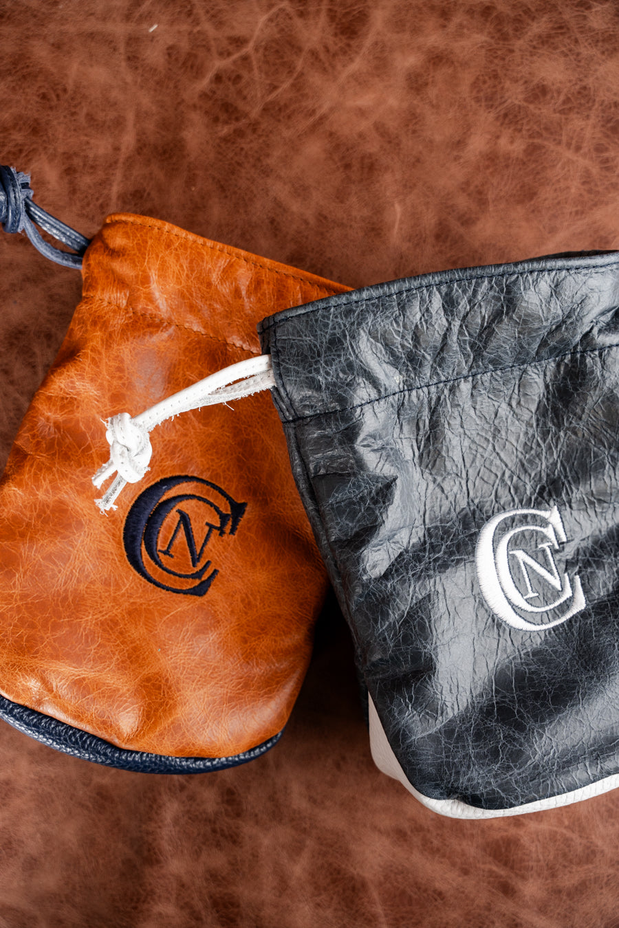 The Iliac Leather Valuables Pouch