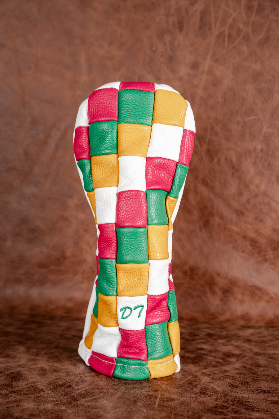 The Patchwork Leather Golf Headcover