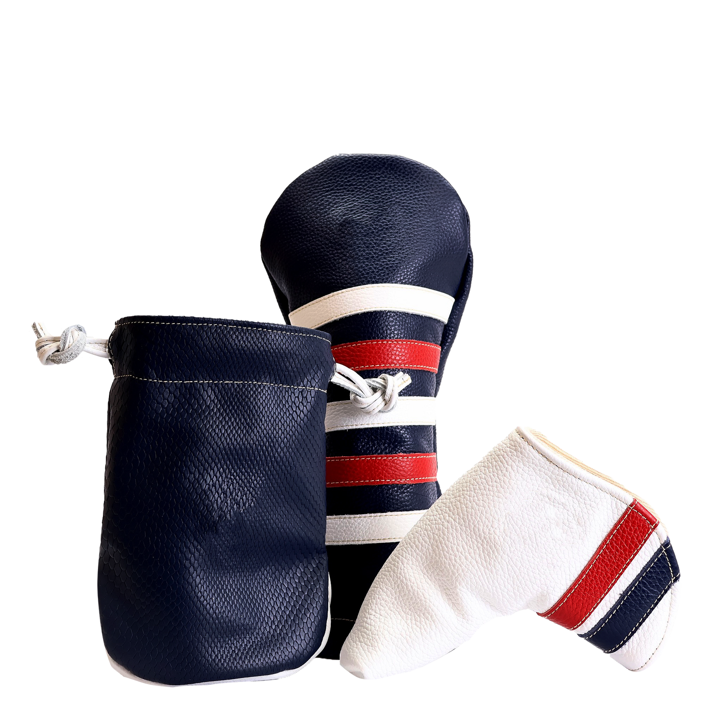 POLO HEADCOVER: NAVY PATRIOTIC