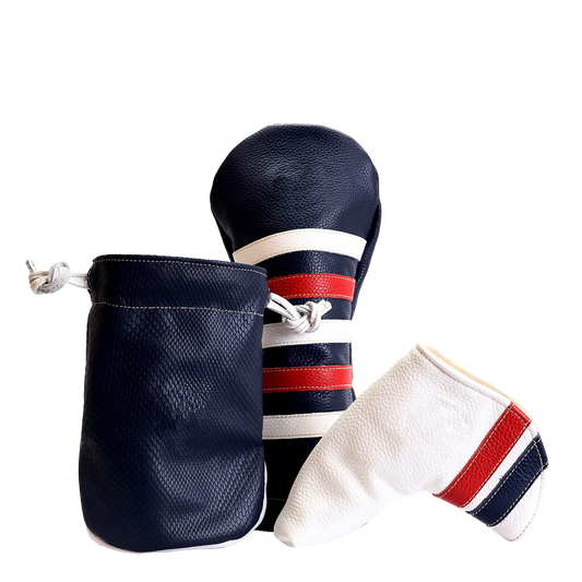 POLO HEADCOVER: NAVY PATRIOTIC