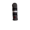 Polo Headcover: Granite Gray + Pitch Black / White Boa