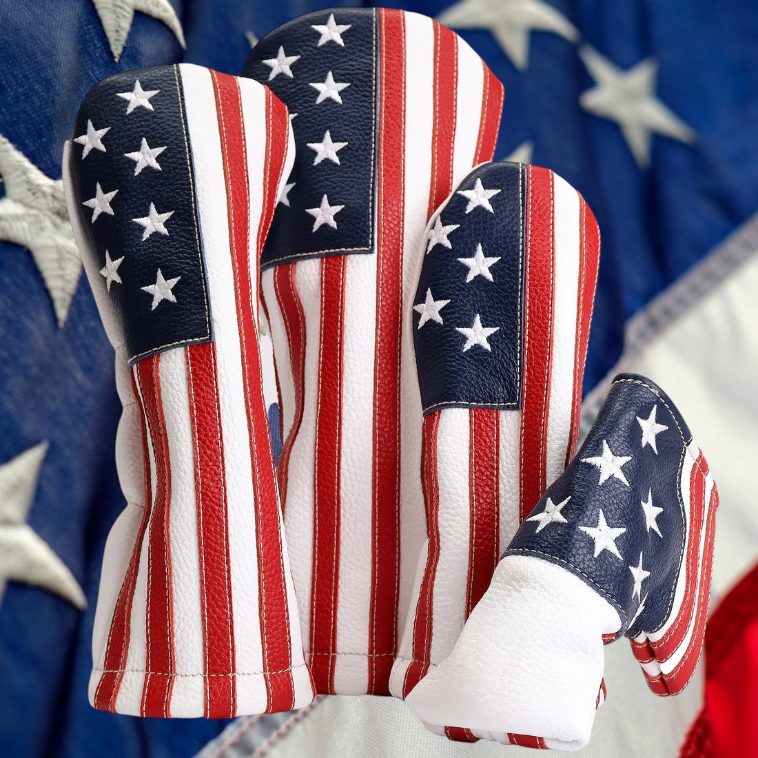 Custom Headcover: Freedom Stitched