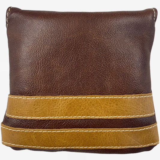 Polo Full Mallet Headcover: Tobacco Brown + Vermont Honey