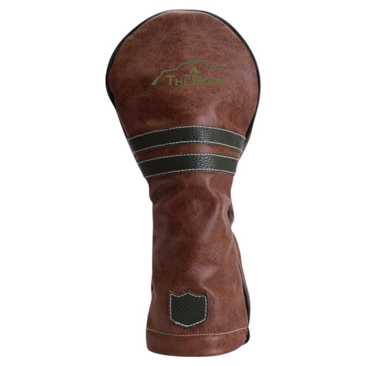 LR Timeless Headcover: Tobacco Brown + Olive