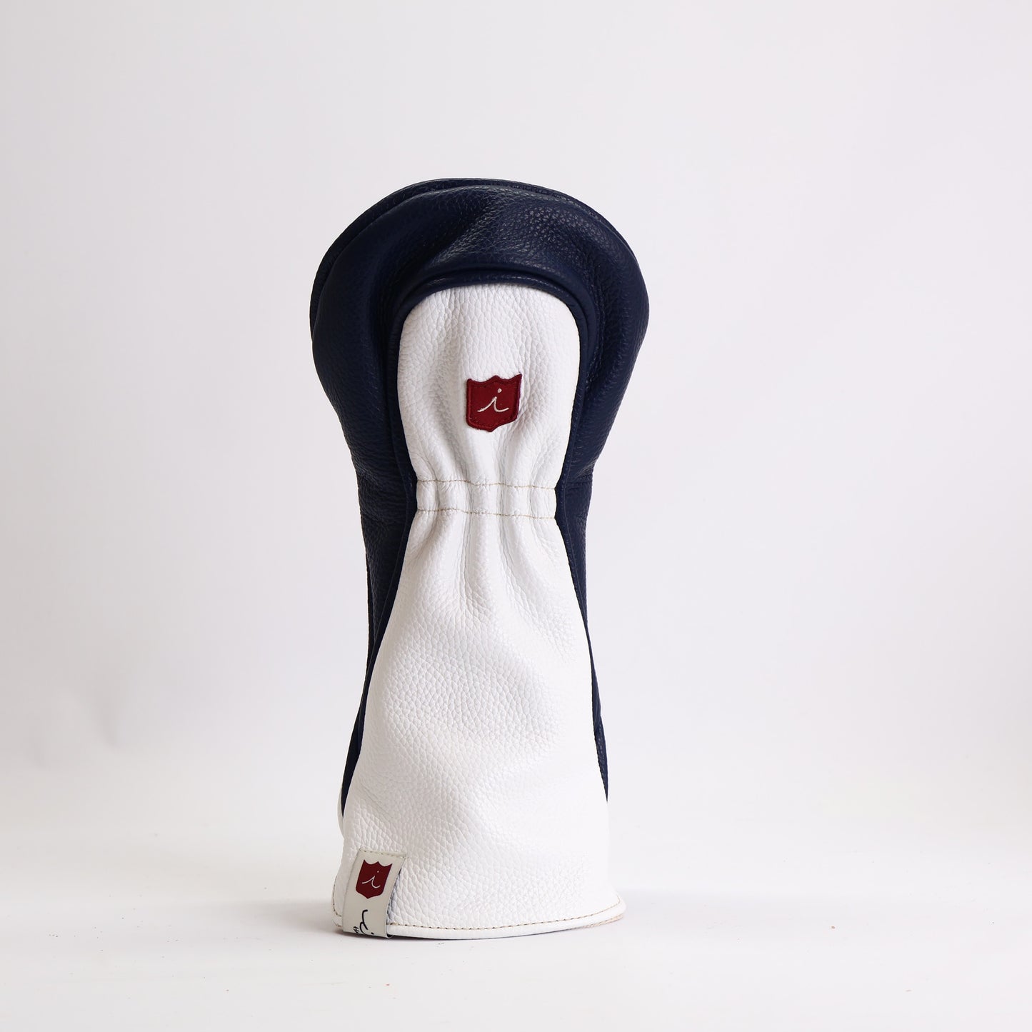 TRIPTYCH HEADCOVER: PURE WHITE + NAVY