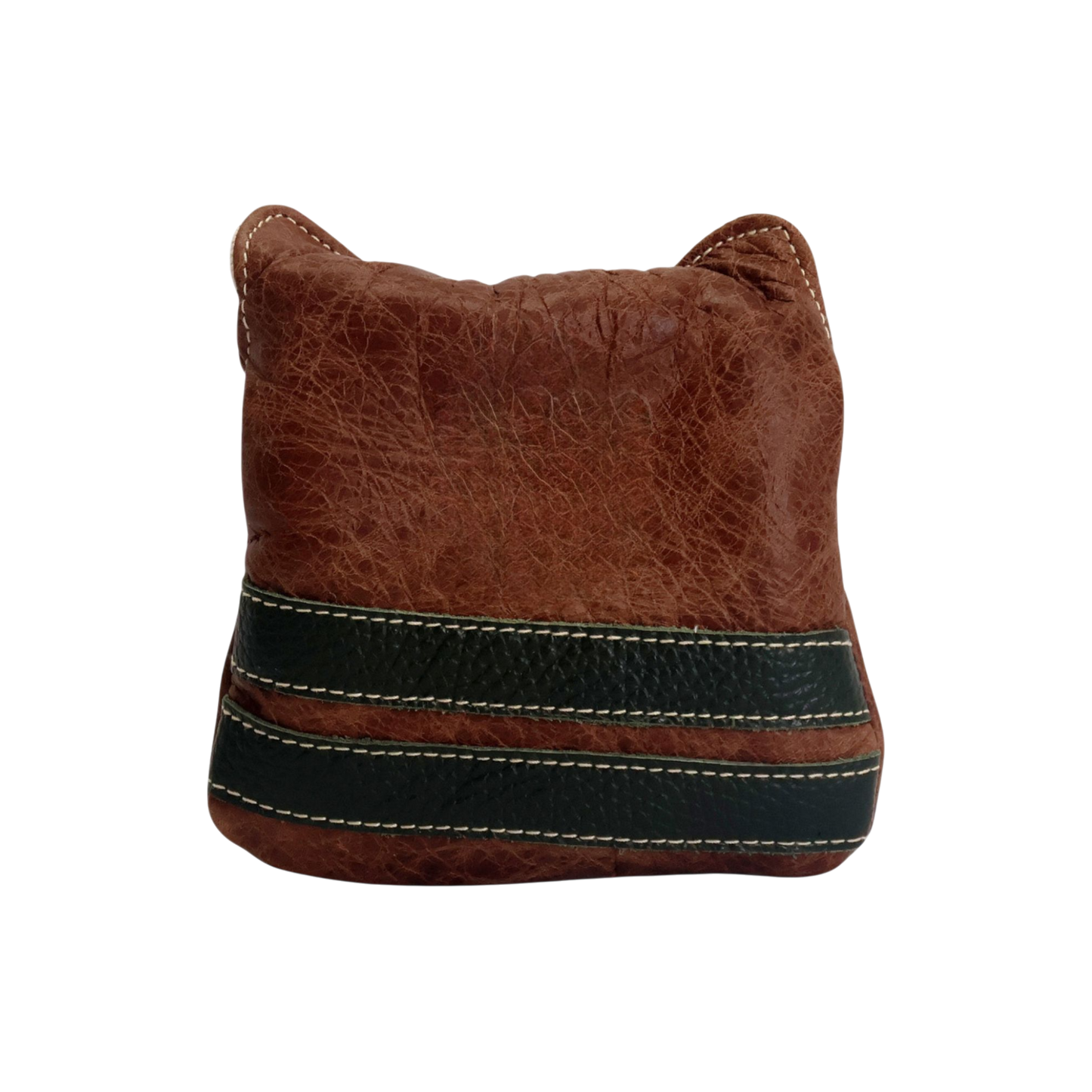 Mallet Putter: Tobacco Brown + Olive