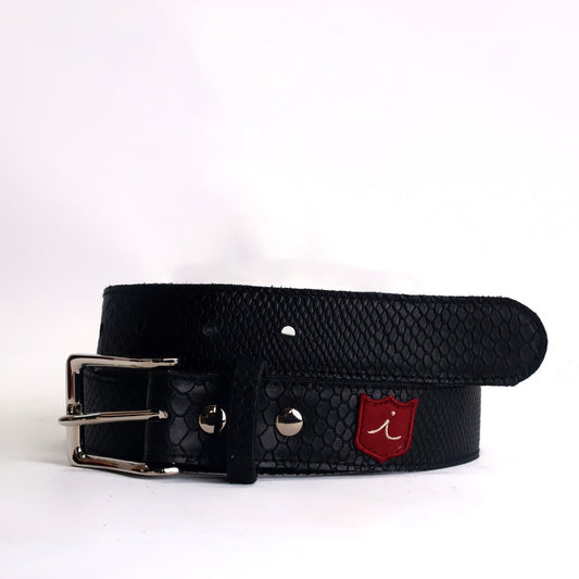 Strato 2.0 Belt: Black Boa