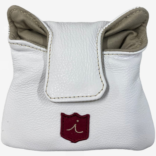 Polo Full Mallet Headcover: Pure White + Pitch Black