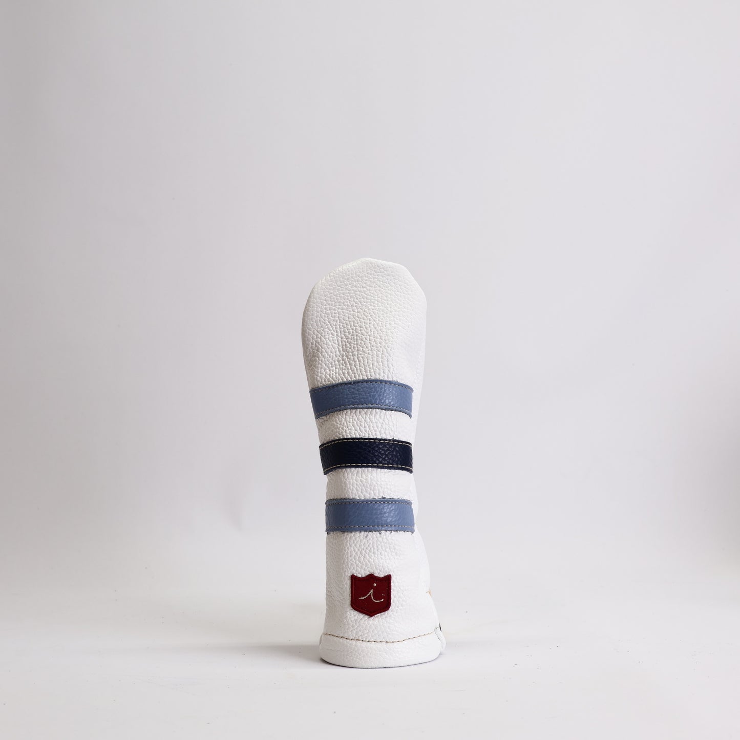 POLO HEADCOVER: PURE WHITE + CAROLINA BLUE / NAVY