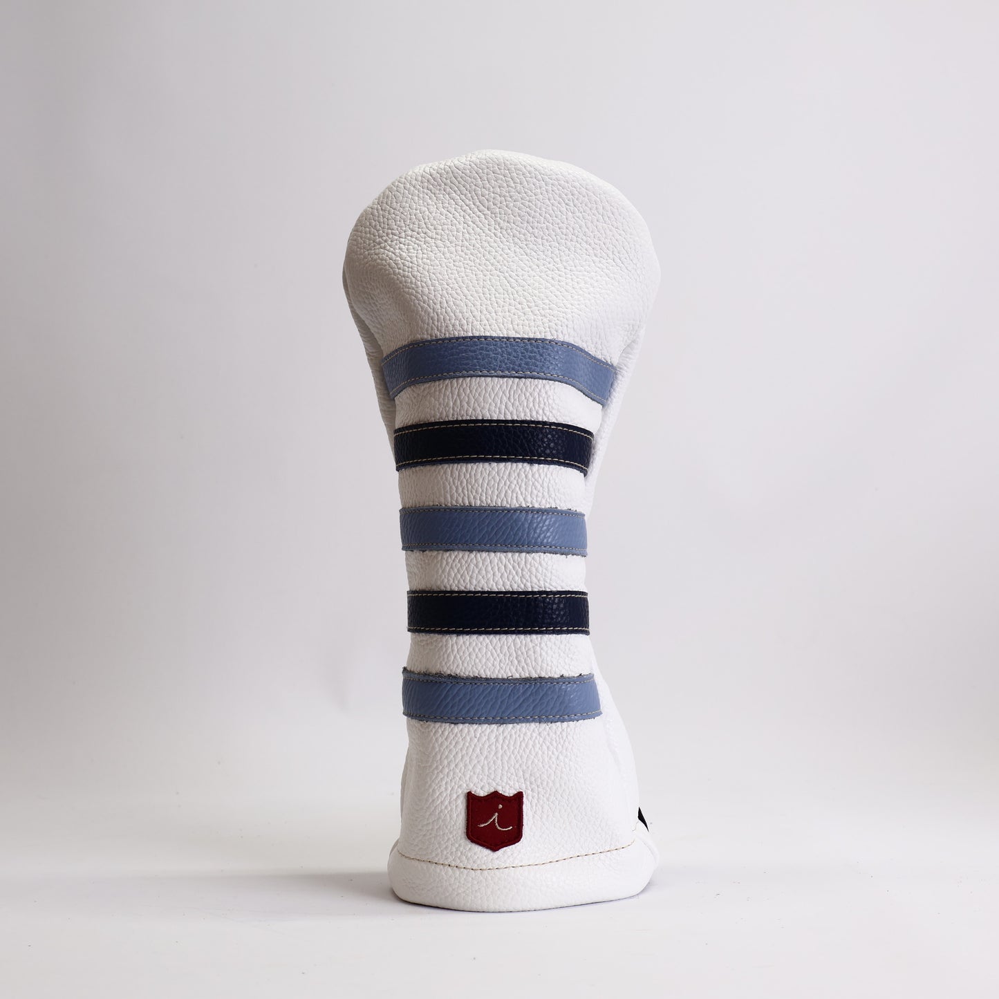 POLO HEADCOVER: PURE WHITE + CAROLINA BLUE / NAVY