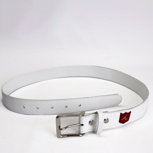 Strato 2.0 Belt: White Boa