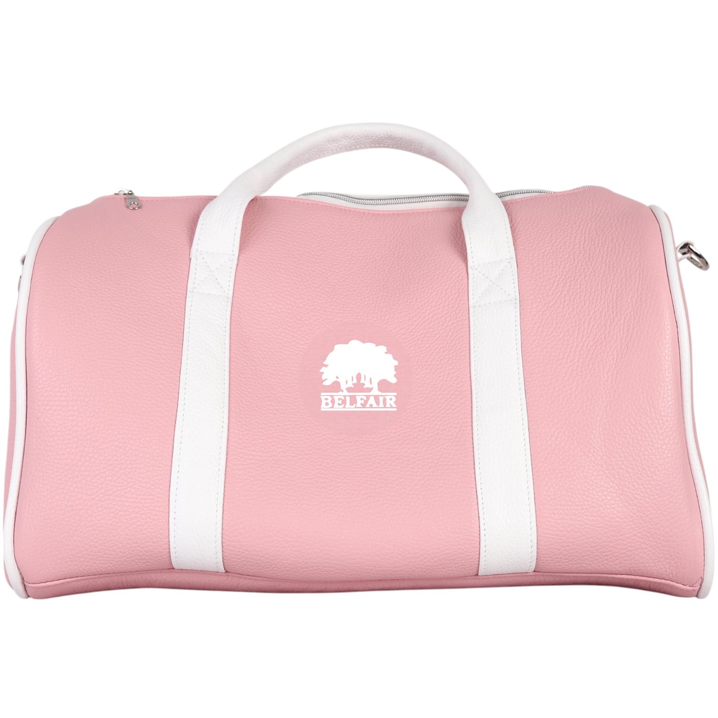 BF Daily Duffel: Light Pink + Pure White