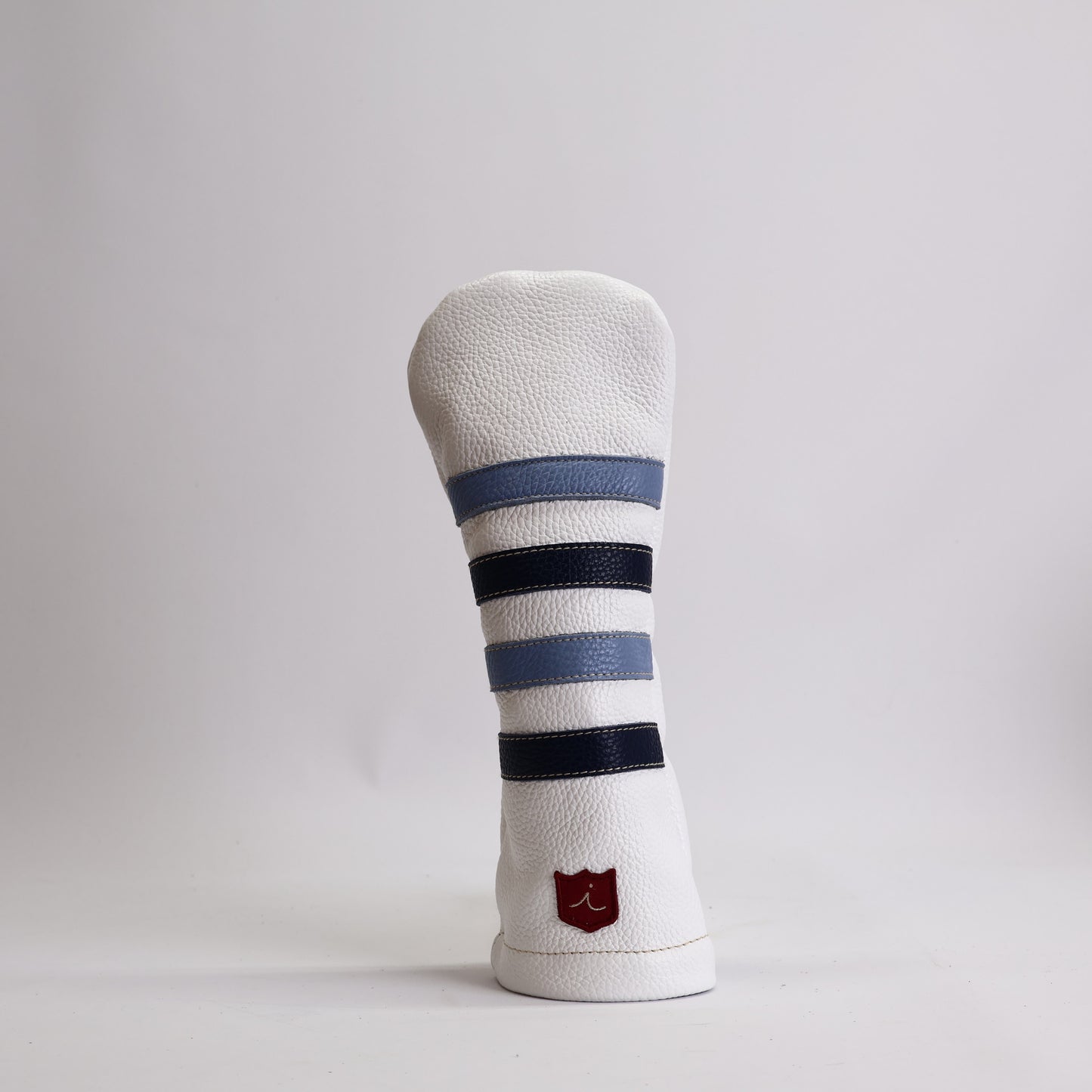 POLO HEADCOVER: PURE WHITE + CAROLINA BLUE / NAVY