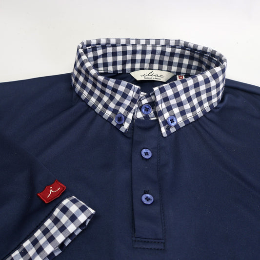 Polo: Limited Navy Gingham