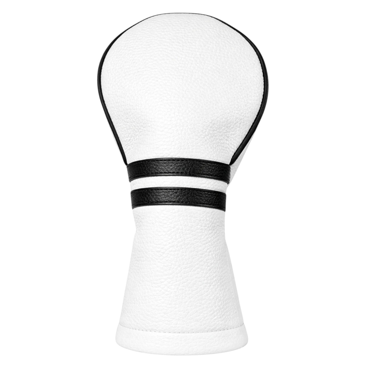 pure white + pitch black headcover