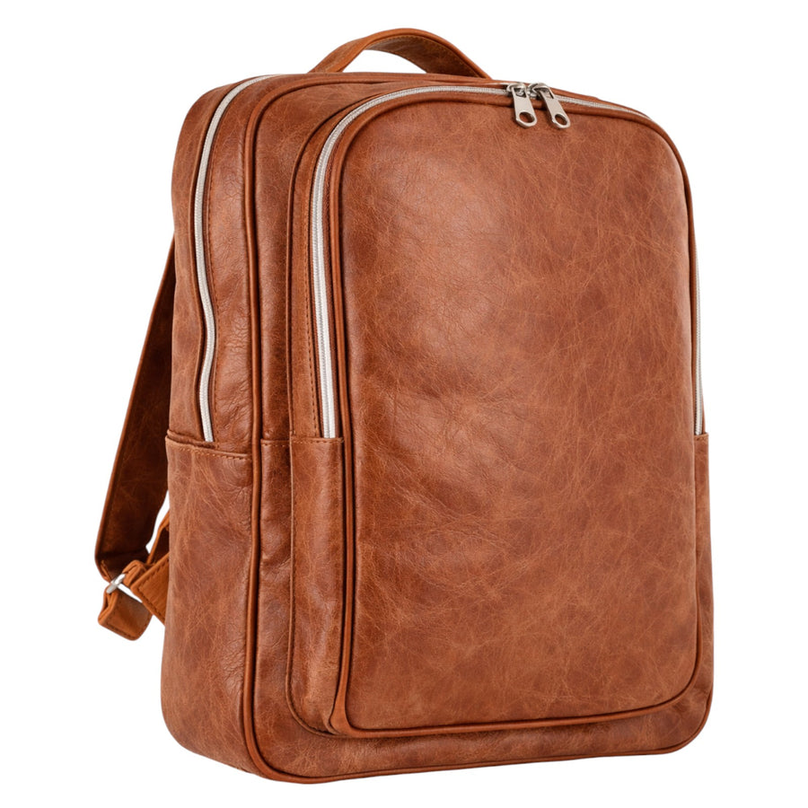 The Red Label Leather Backpack