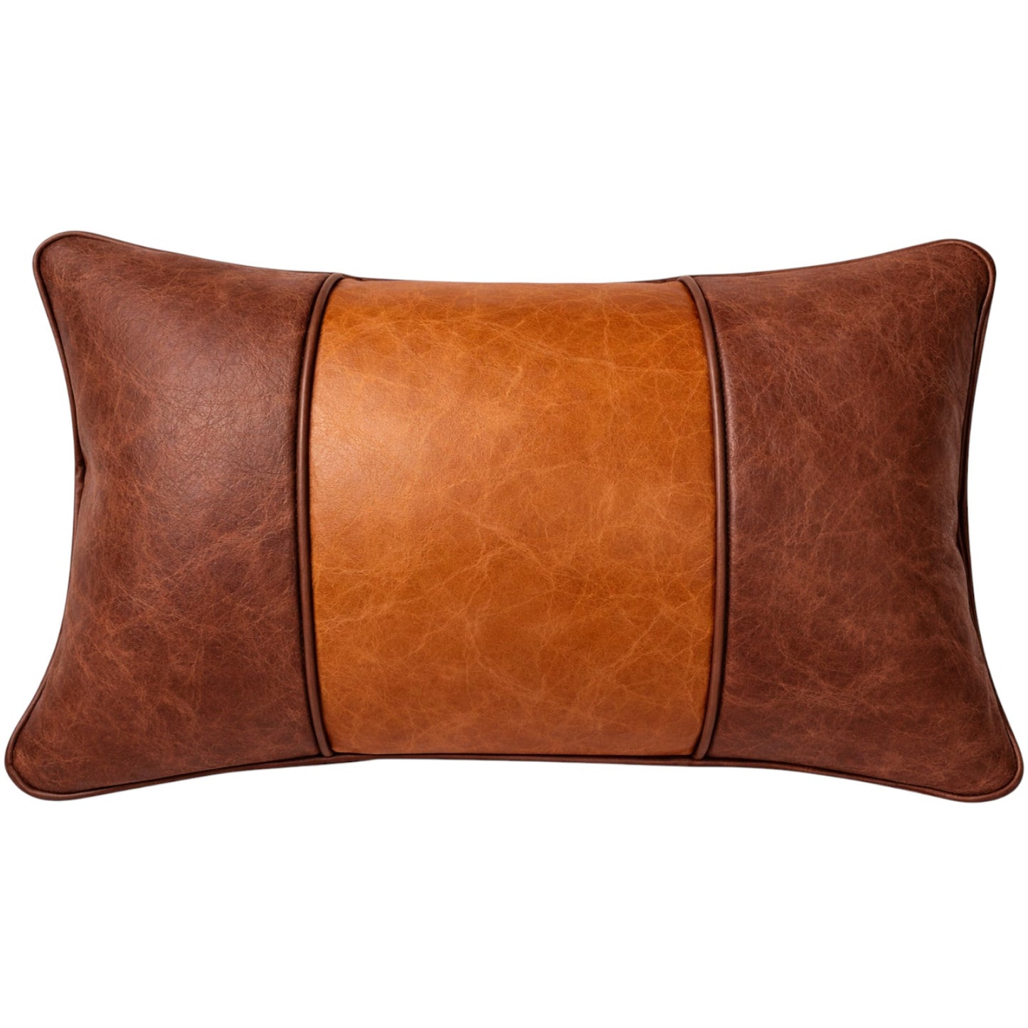 leather pillow floatie effect air trapped in all-leather pillow