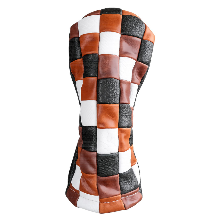 The Patchwork Leather Golf Headcover