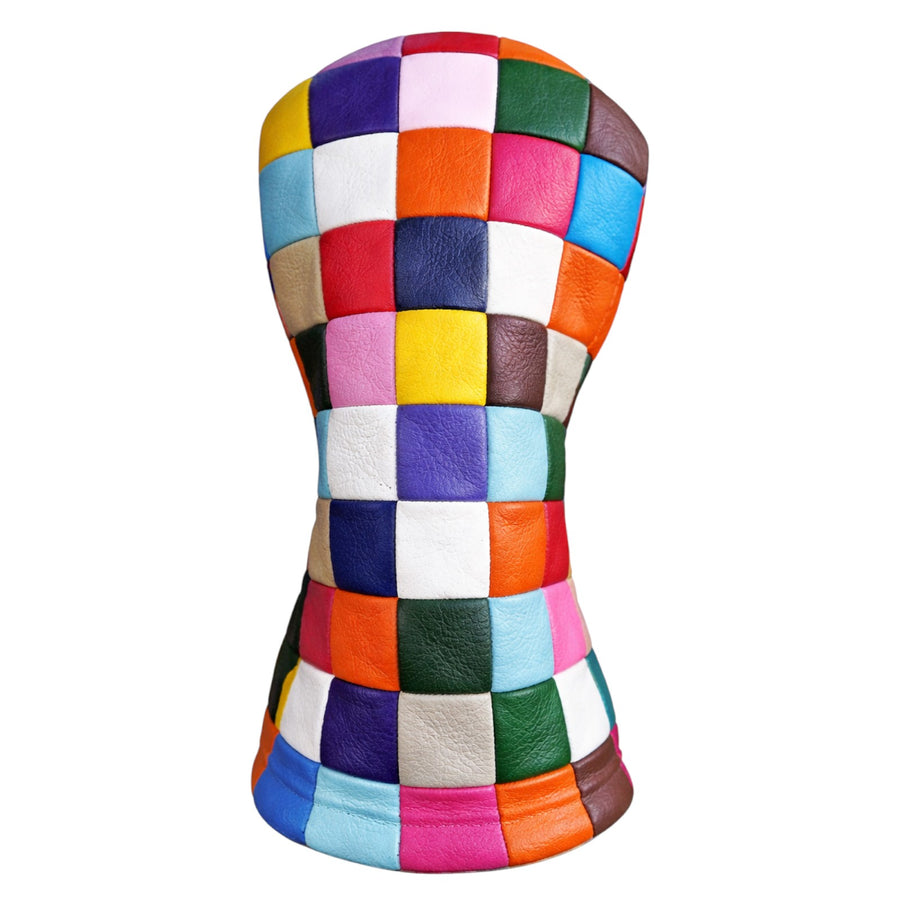 The Patchwork Leather Golf Headcover