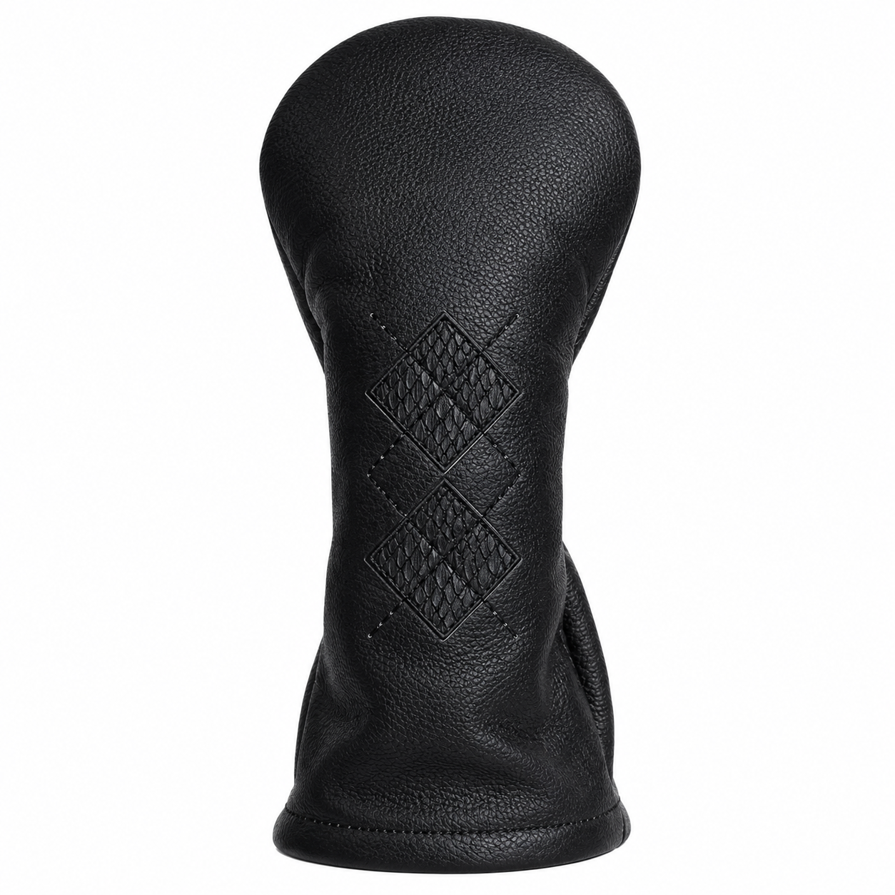 The Argyle Leather Golf Headcover
