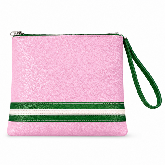 The Velora Leather Clutch