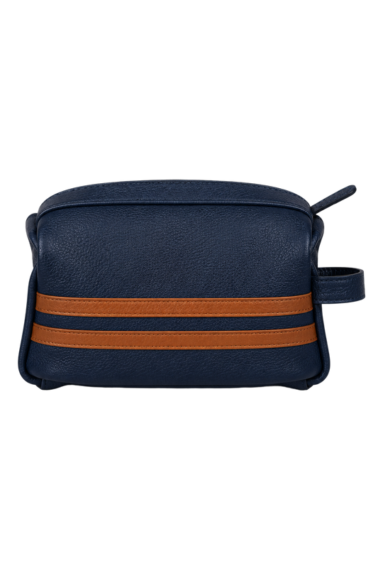 The M Kit Leather Toiletry Bag